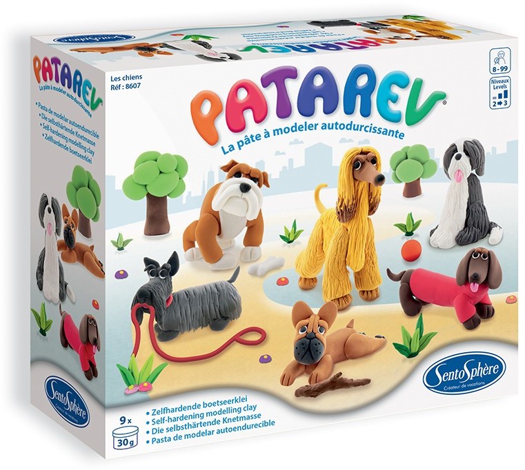SentoSphère Patarev Set de pâte à modeler Petit marché SentoSphère Patarev Set de pâte à modeler Petit marché