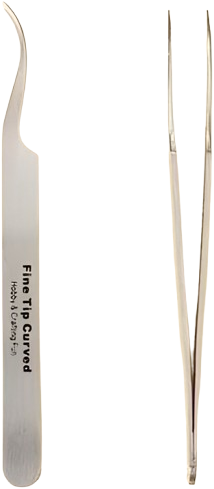 Hobby & Crafting Fun Tweezers Curved