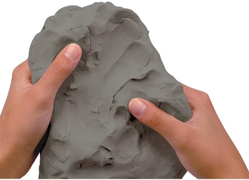 Plus Air Drying Clay 1kg Concrete Gray-3
