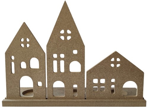 Kaarshouder 3 Scandinavische Huizen