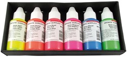 Ara Acrylic paint Set 6x100 ml Neon