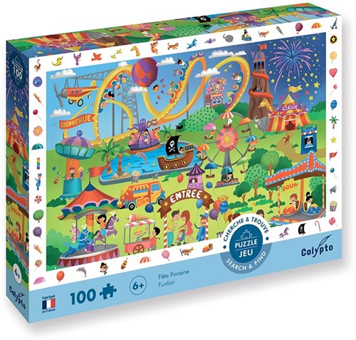 Sentosphere Search and Find Puzzle Funfair 100 Pieces