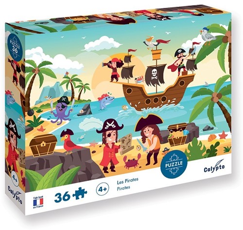 SentoSphère Puzzel Piraten 36 stukjes