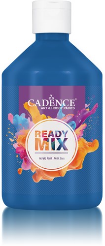 Cadence Ready Mix Acrylverf Mat 500 ml Blauw