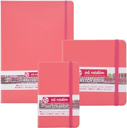 TAC Sketchbook 140gr 80 sheets Coral Red