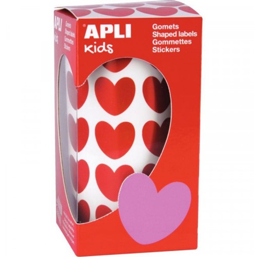 Apli Rol Stickers Harten 20x18 mm