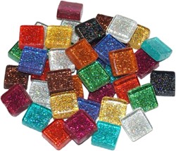 Soft Glass Square Glitter 100 gr