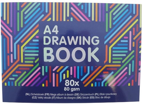 Wins Schetsblok A4 80gsm 80 vel