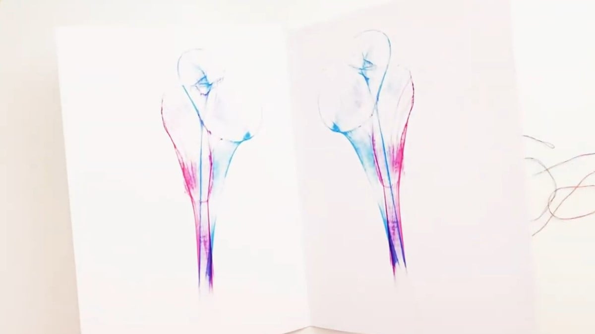 Fluid string art met Karin Brushmarker PRO