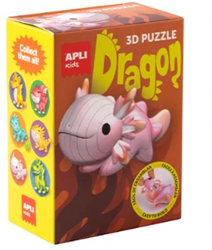 Apli Puzzel Draken Rood