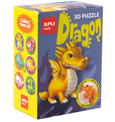 Apli Puzzel Draken Donkerblauw