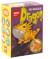 Apli Puzzel Draken Paars