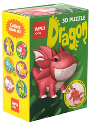Apli Puzzel Draken Groen