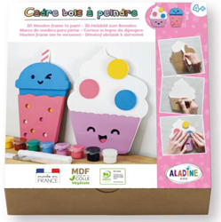 Aladine 3D Painting MDF Making Set - Kawaii