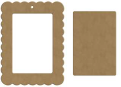 Aladine Duo Frame Rectangle 12x16 cm