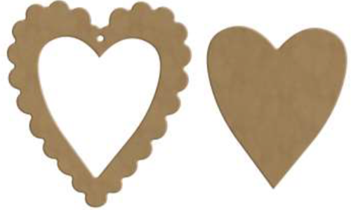 Gomille  Duo Frame Heart 13 x 14 cm