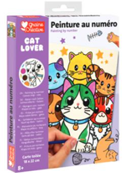 GC Paint by Numbers Kit Cats 18.5 x 22 cm