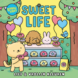 De Lantaarn Kleurboek Sunny Vibes - Sweet Life L: 25 x B: 25 x D: 0,5 cm
