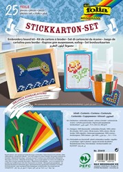 Folia Embroidery Card Set 25 Pieces