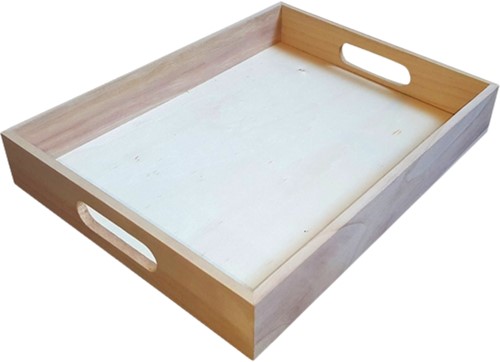 Houten Dienblad Recht 32,2x25x5,1 cm