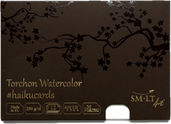 SMLT Haiku Cards Watercolor A5 250gr 12 sheets