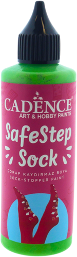 Cadence SafeStep Sock-Stop Anti-Slip Verf Green