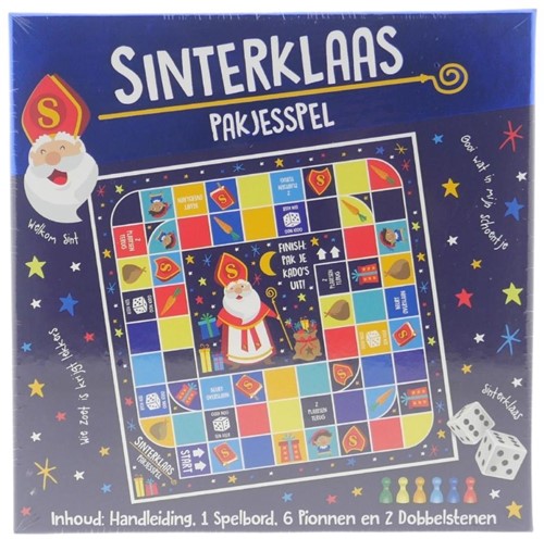 Wins Bordspel Sinterklaas Pakjesspel