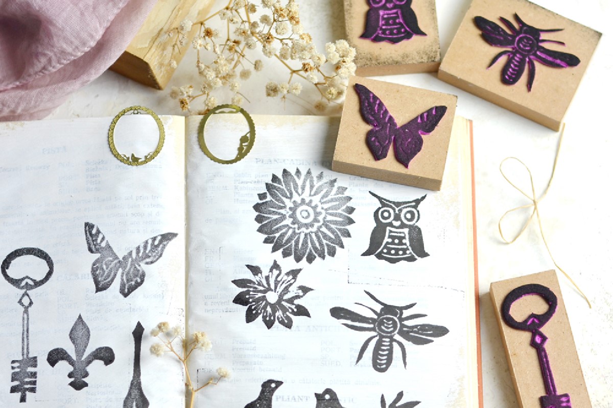 Stempelen als creatieve techniek in DIY-projecten