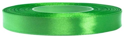 Satijnlint 12 mm 32 m Heldergroen