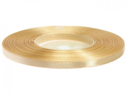 Satijnlint 6 mm 32 m Cappuccino