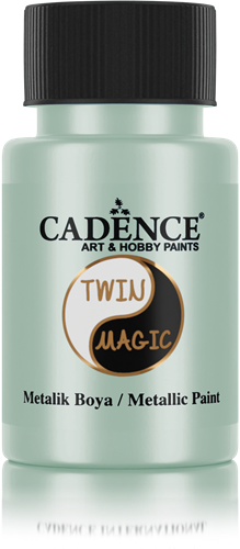 Cadence Twin Magic Acrylic Paint Metallic 50 ml Teal Red