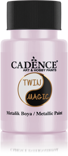 Cadence Twin Magic Acrylverf Metallic 50 ml Gold Rose