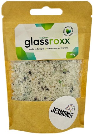 Jesmonite GlassRoxx Small 150gr Crème Wit