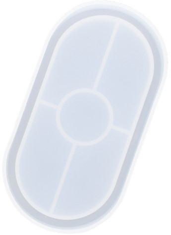 Siliconen Mal 18x9,5cm Schaaltje Ovaal-2
