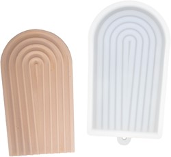 Siliconen Mal 19,5x11x2 cm Regenboog
