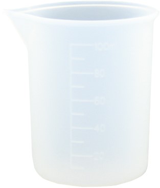 Maatbeker 100ml flexibel silicone