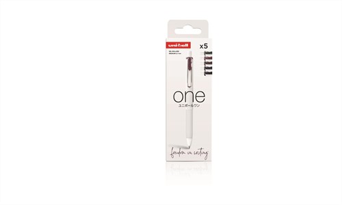 Uni One Pen 0,7 mm Set Organic 5 stuks