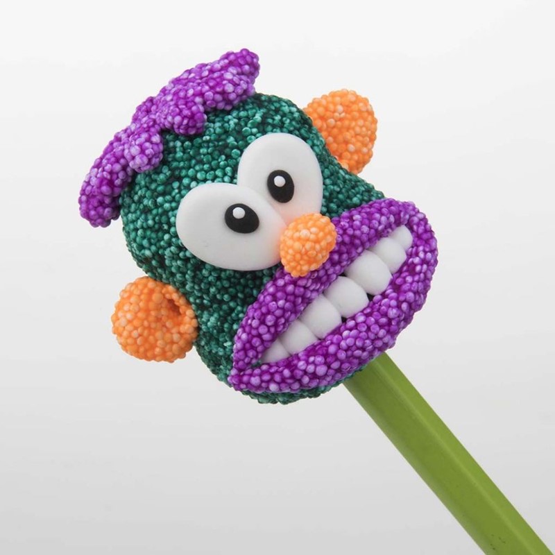 Pennen decoreren met Foam Clay