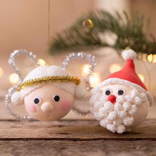 CC Mini Hobbyset Kerstballen Kerstman en Engel-3