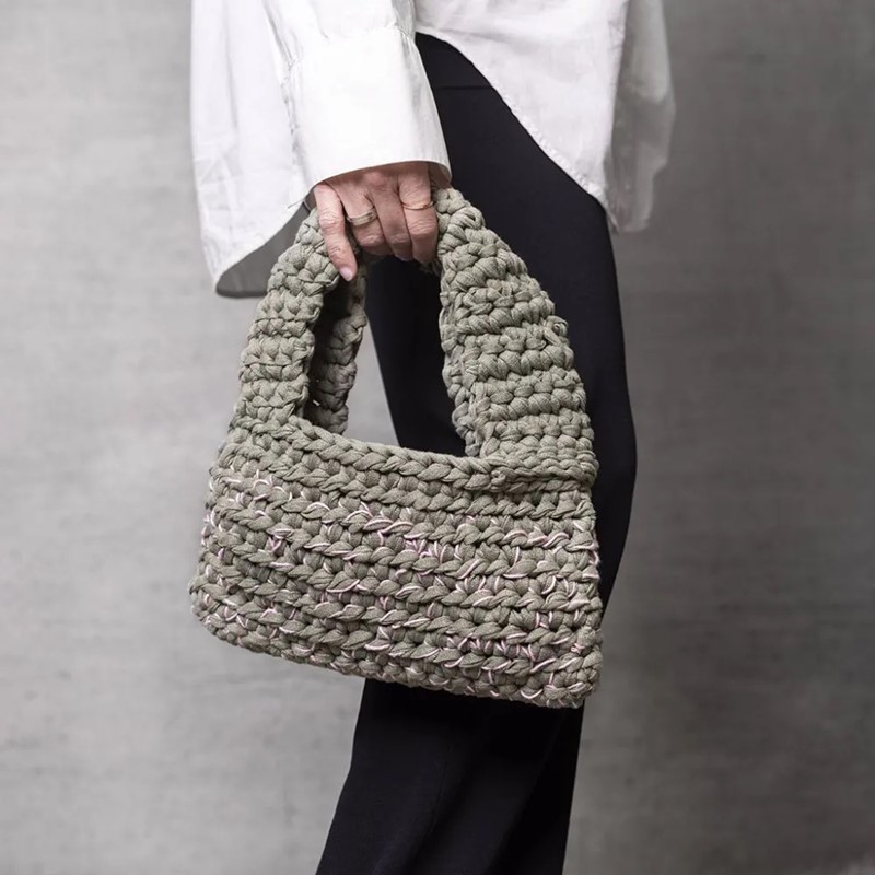 Stoere gehaakte tas